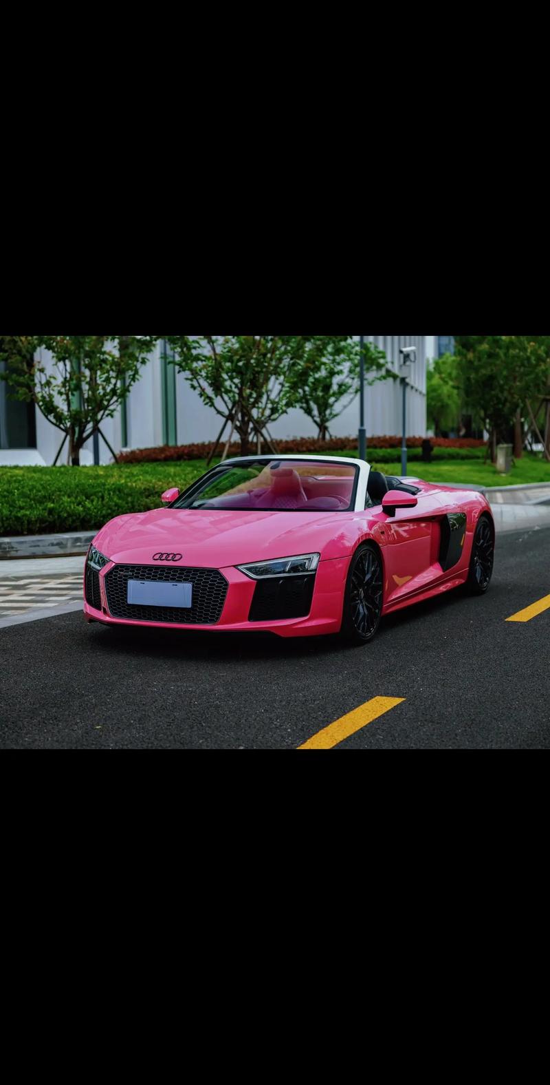 奥迪r8v10敞篷版 奥迪r8敞篷跑车图片